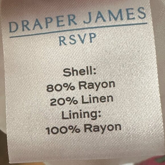 Draper James RSVP Floral Sleeveless Tie Waist Dress - Size 3X - Picture 7 of 9